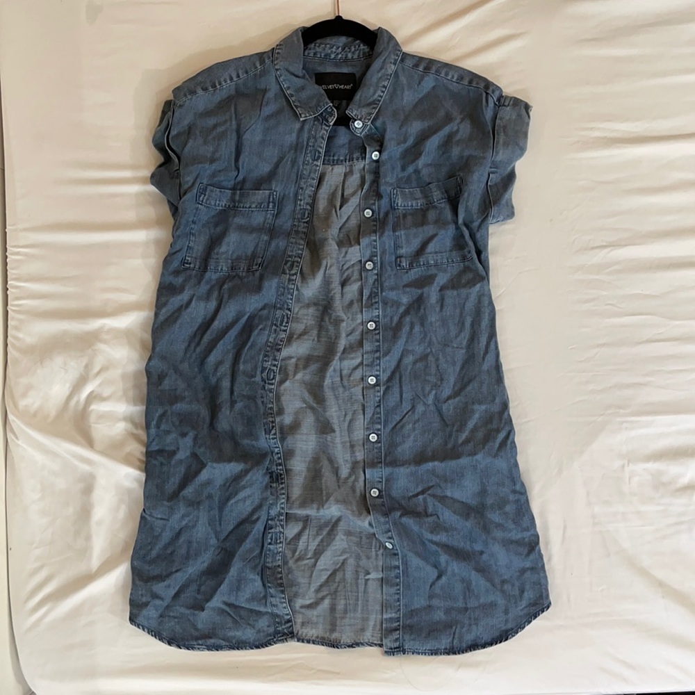 Denim dress